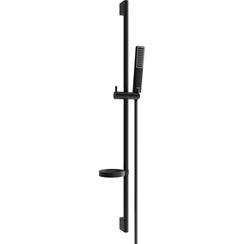 Mexen DS72 Schiebbares Duschset, schwarz - 785724583-70