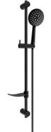 Mexen DF67 schiebbares Duschset, schwarz - 785674582-70