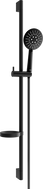 Mexen DS67 schwarzes, verschiebbares Duschset - 785674583-70