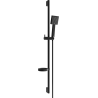 Mexen DS45 schwarzes, verschiebbares Duschset - 785454583-70