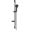 Mexen DS40 schiebbares Duschset, schwarz - 785404583-70