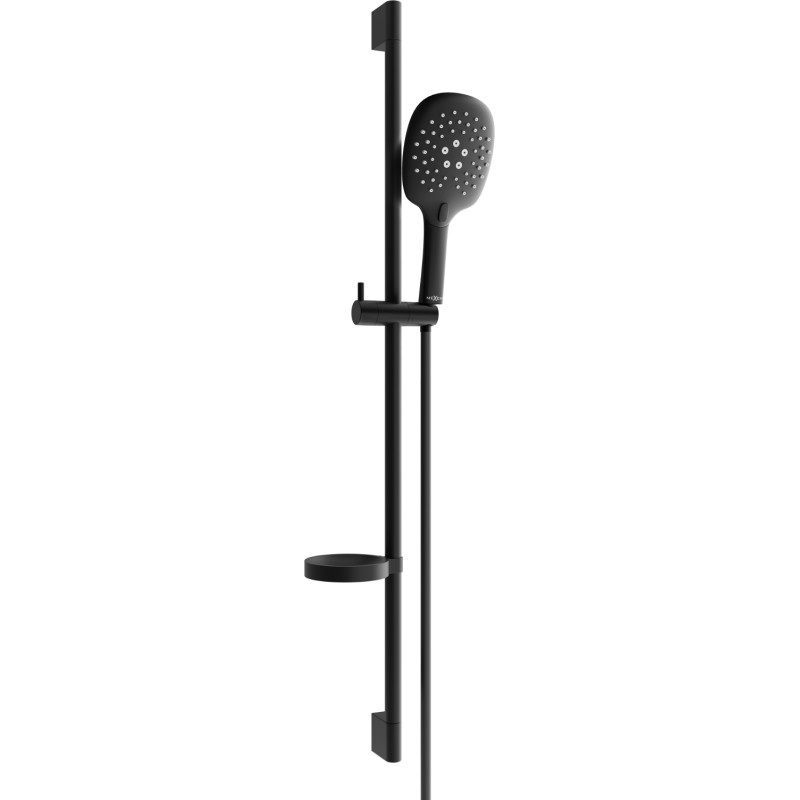 Mexen DS22 Duschset mit verschiebbarer Halterung, schwarz - 785224583-70