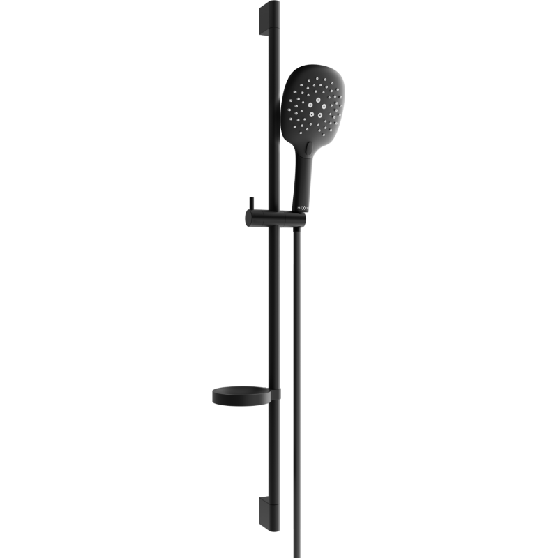 Mexen DS22 schwarzes, verschiebbares Duschset - 785224583-70