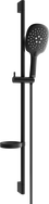 Mexen DS22 schwarzes, verschiebbares Duschset - 785224583-70