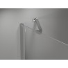 Mexen Mist-H Duschpendeltür links 95 cm, transparent, Chrom - 8A5-095-000-01-00-L
