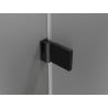 Mexen Lunar-B Duschkabine rechts öffnend links 100 x 80 cm, transparent, schwarz - 832-100-080-70-00-L