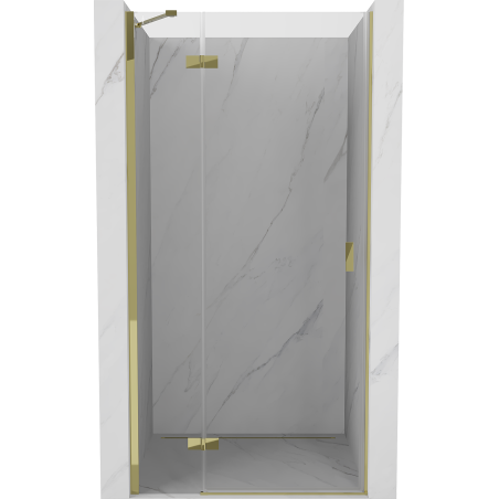 Mexen Mist-H Duschdoppeltür links 110 cm, transparent, gold - 8A5-110-000-50-00-L