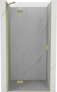 Mexen Mist-H Duschpendeltür links 70 cm, transparent, gebürstet gold - 8A5-070-000-55-00-L