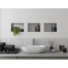 Mexen X-Wall-NR Nischenregal ohne Flansch 30 x 20 cm, Inox - 1911302010