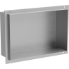 Mexen X-Wall-NR Nischenregal ohne Flansch 30 x 20 cm, Inox - 1911302010