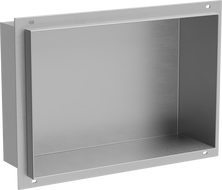 Mexen X-Wall-NR Nischenregal ohne Flansch 30 x 20 cm, Inox - 1911302010