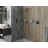 Mexen X-Wall-NR Nischenregal ohne Flansch 30 x 20 cm, Inox - 1911302010