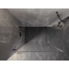 Mexen Lunar-B Duschkabine schwenkbar links 85 x 80 cm, transparent, Gun Metal - 832-085-080-95-00-L