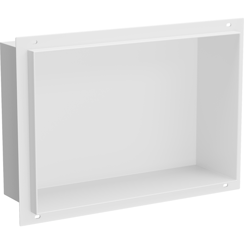 Mexen X-Wall-NR Nischenablage ohne Flansch 30 x 20 cm, weiß - 1921302010