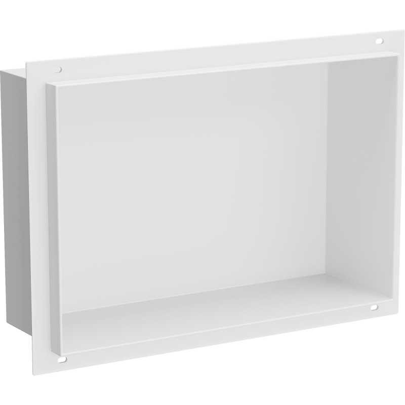 Mexen X-Wall-NR Nischenregal bex ohne Flansch 30 x 20 cm, weiß - 1921302010