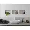 Mexen X-Wall-NR Wandnische Regal ohne Flansch 30 x 20 cm, weiß - 1921302010