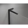 Mexen Mist-H L Duo Duschkabine Schwenkbar 120 x 120 cm, transparent, schwarz - 8A5L-120L-120P-70-00