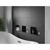 Mexen X-Wall-NR Nischenschrank ohne Flansch 30 x 20 cm, schwarz - 1971302010