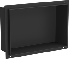Mexen X-Wall-NR Einbauregal ohne Rahmen 30 x 20 cm, Schwarz - 1971302010