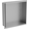 Mexen X-Wall-NR Nischenregal ohne Rand 30 x 30 cm, Inox - 1911303010