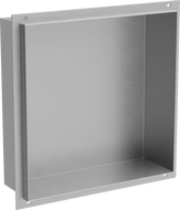 Mexen X-Wall-NR Nischenregal ohne Flansch 30 x 30 cm, Inox - 1911303010