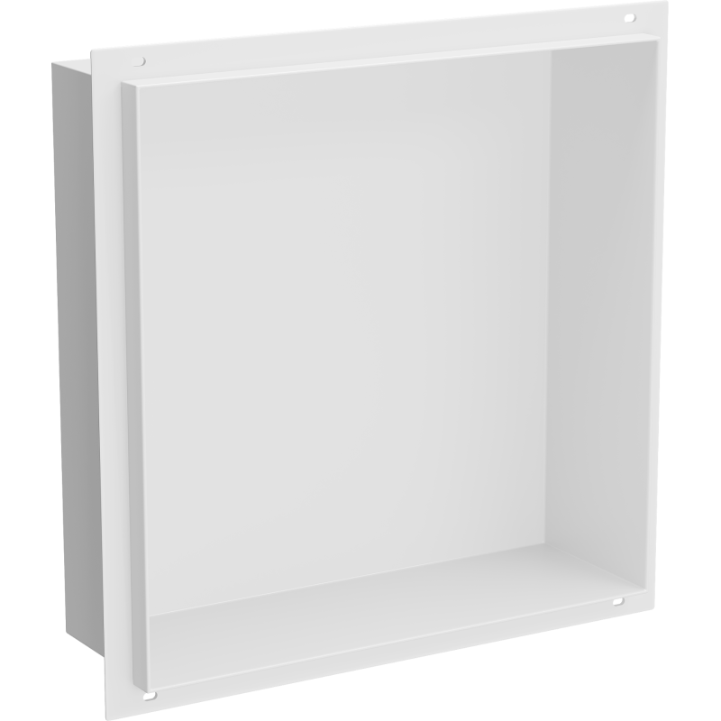 Mexen X-Wall-NR Nischenregal ohne Flansch 30 x 30 cm, weiß - 1921303010