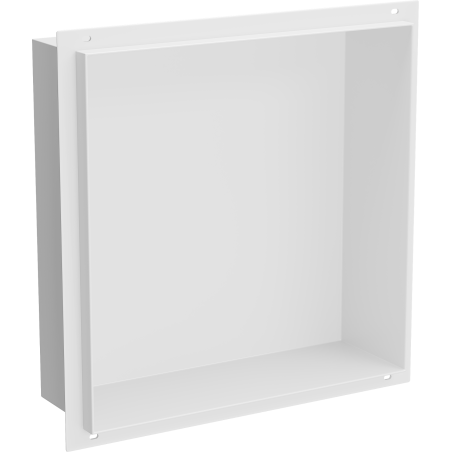 Mexen X-Wall-NR Nischenregal ohne Flansch 30 x 30 cm, weiß - 1921303010