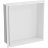 Mexen X-Wall-NR Einbauwandregal ohne Flansch 30 x 30 cm, weiß - 1921303010