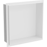 Mexen X-Wall-NR Nischenregal ohne Flansch 30 x 30 cm, weiß - 1921303010
