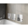 Mexen X-Wall-NR Nischenregal ohne Flansch 30 x 30 cm, weiß - 1921303010