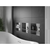 Mexen X-Wall-NR Nischenregal ohne Flansch mit Ablage 30 x 30 cm, Inox - 1911303010S