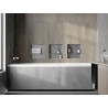 Mexen X-Wall-NR Nischenregal ohne Flansch mit Ablage 30 x 30 cm, Inox - 1911303010S