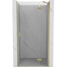Mexen Mist-H Duschflügeltür rechts 115 cm, transparent, gebürstetes Gold - 8A5-115-000-55-00-P