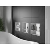 Mexen X-Wall-NR Nischenregal ohne Blende mit Regal 30 x 30 cm, weiß - 1921303010S