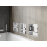 Mexen X-Wall-NR Nischenregal ohne Rand mit Regal 30 x 30 cm, weiß - 1921303010S