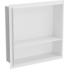 Mexen X-Wall-NR Nischenregal ohne Blende mit Regal 30 x 30 cm, weiß - 1921303010S