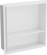 Mexen X-Wall-NR Nischenregal ohne Rand mit Regal 30 x 30 cm, weiß - 1921303010S