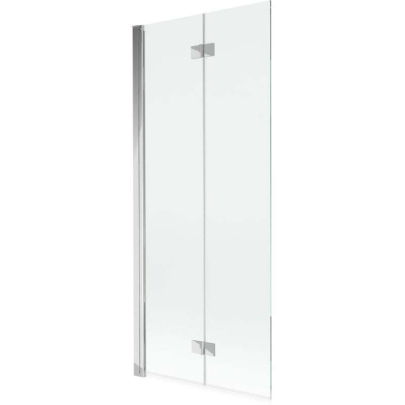 Mexen Mist Duschabtrennung 2-flügelig links 80 x 150 cm, transparent, Chrom - 8A9-080-002-01-00-L