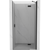 Mexen Mist-H Duschdrehtür rechts 85 cm, transparent, schwarz - 8A5-085-000-70-00-P