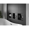 Mexen X-Wall-NR Nischenregal ohne Flansch mit Ablage 30 x 30 cm, schwarz - 1971303010S