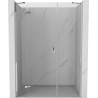Mexen Mist-H Duschdrehtür links 125 cm, transparent, Chrom - 8A5-125-001-01-00-L