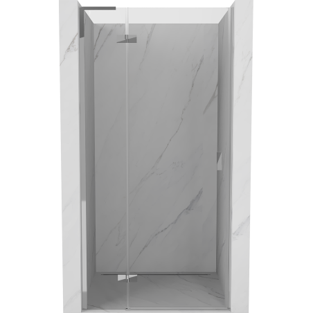 Mexen Mist-H L Duschabtrennung schwenkbar links 80 cm, transparent, Chrom - 8A5L-080-000-01-00-L