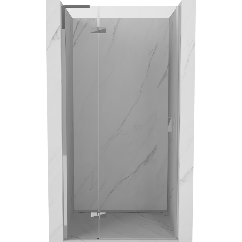 Mexen Mist-H L Duschtür links 90 cm, transparent, Chrom - 8A5L-090-000-01-00-L