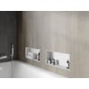 Mexen X-Wall-NR Nischenregal ohne Flansch 45 x 20 cm, weiß - 1921452010