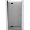 Mexen Mist-H L Duschdrehtür links 70 cm, transparent, schwarz - 8A5L-070-000-70-00-L