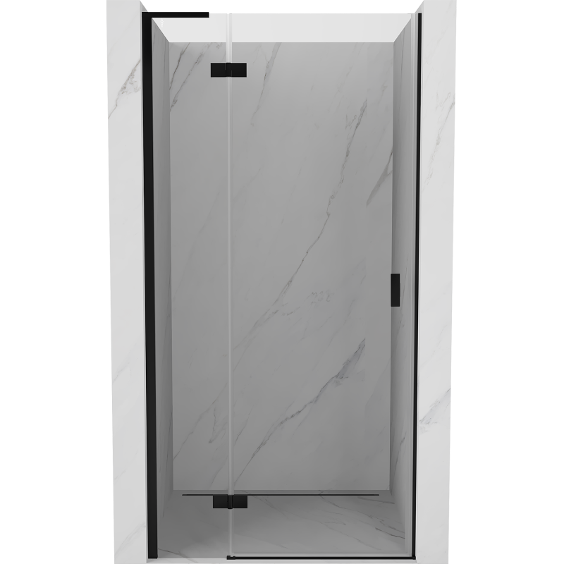 Mexen Mist-H L Duschtür links öffnend 105 cm, transparent, schwarz - 8A5L-105-000-70-00-L
