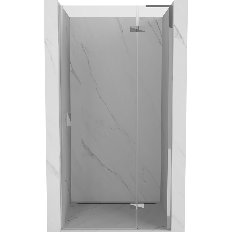 Mexen Mist-H L Duschdrehtür rechts 75 cm, transparent, Chrom - 8A5L-075-000-01-00-P