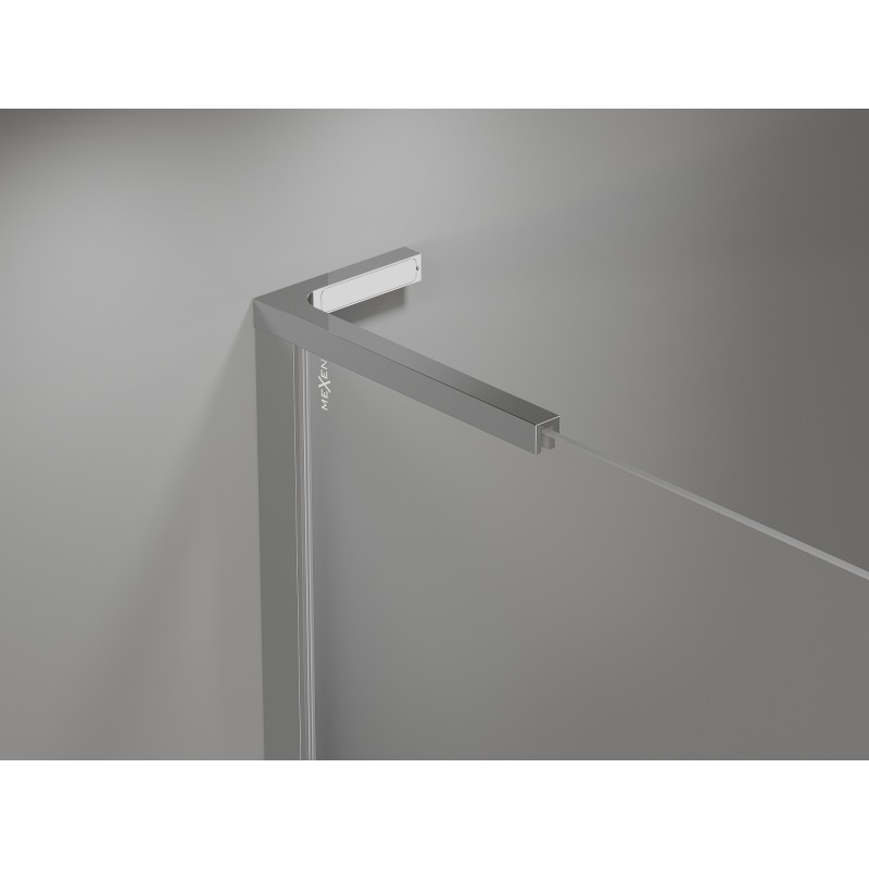 Mexen Mist-H L Duschflügeltür rechts 100 cm, transparent, Chrom - 8A5L-100-000-01-00-P
