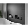 Mexen X-Wall-NR Nischenregal ohne Flansch 45 x 20 cm, schwarz - 1971452010