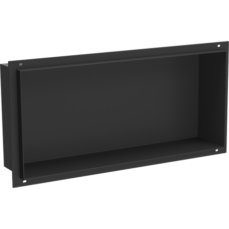 Mexen X-Wall-NR Nischenregal ohne Blende 45 x 20 cm, schwarz - 1971452010